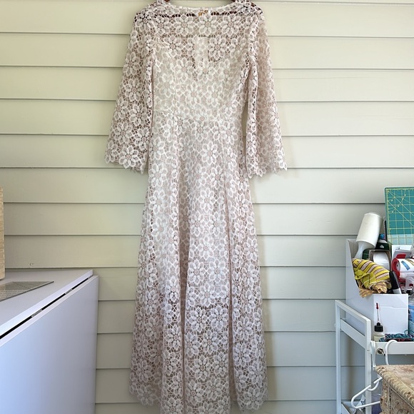 Zimmermann lace dress - Fairy Whimsical Bridal Boho Couture Hippie Garden Party - Picture 4 of 12
